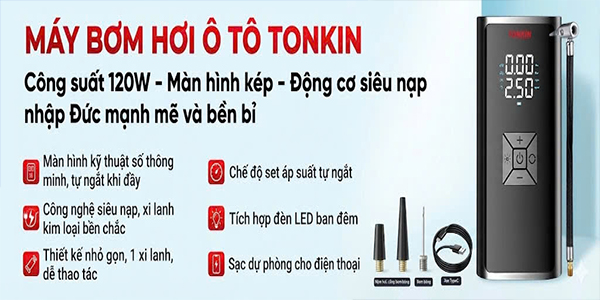 Máy bơm lớp ô tô